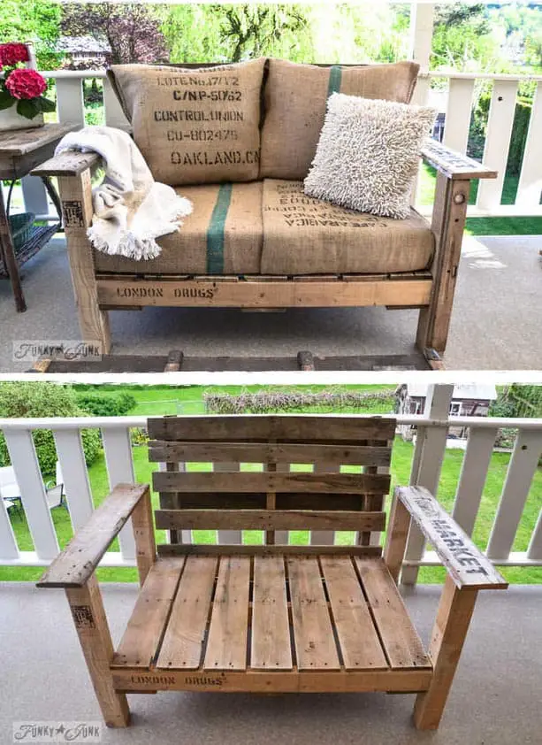 A Cool Pallet Chair