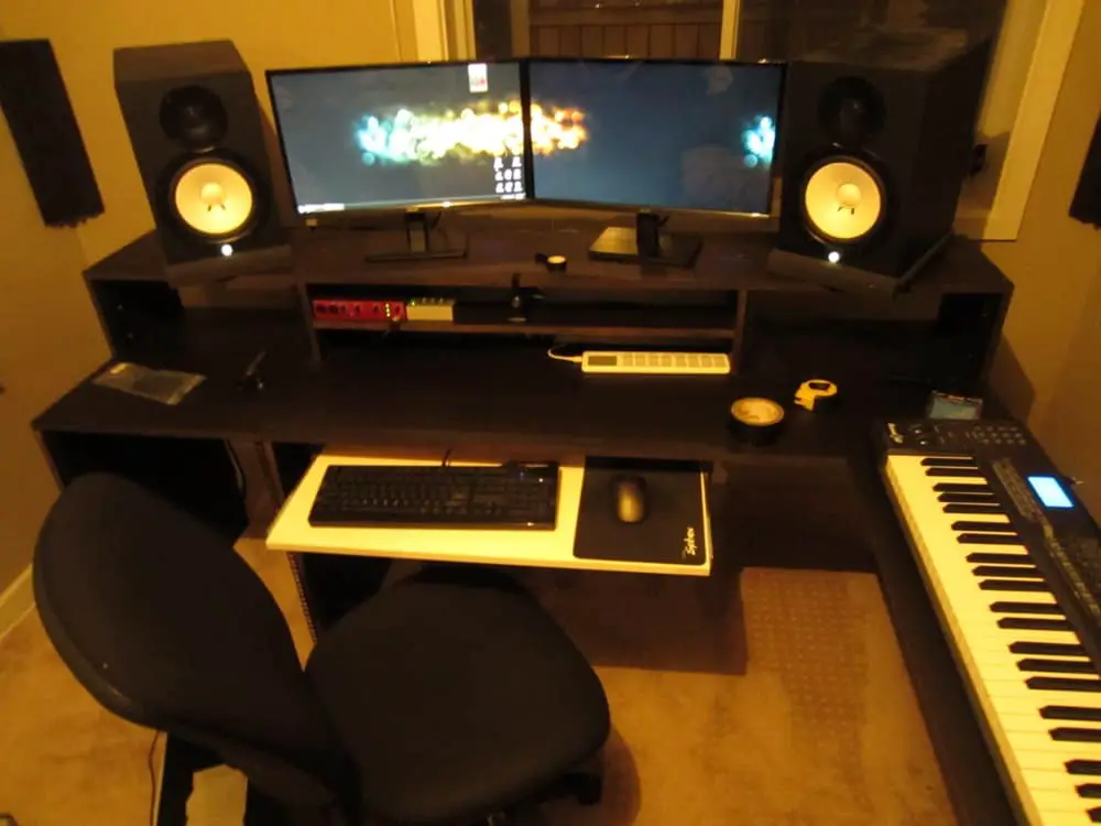 new recording studio desk