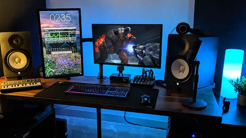 How to Build: IKEA Gaming Desk - TheHomeRoute